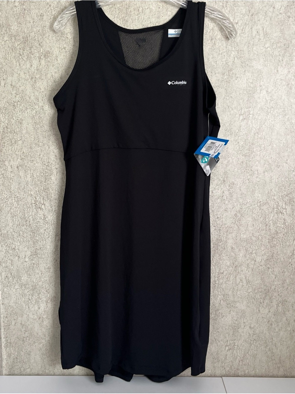 Columbia PGF Omni Wick Freeze Black Sleeveless Dress Women’s Active Large NWT